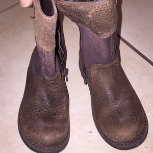 Clark Toddler girls boots- brown
